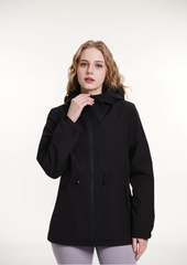 Women's Lightweight Water-repellent Raincoat Jacket