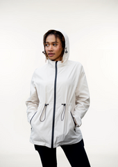 Women's Lightweight Water-repellent Raincoat Jacket