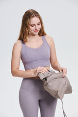 Women's Packable Quilted Water - Repellent Hooded Pullover