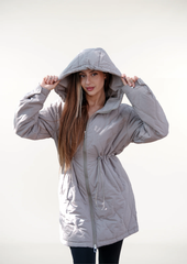 Women's Reversible Quilted Water - Repellent Jacket